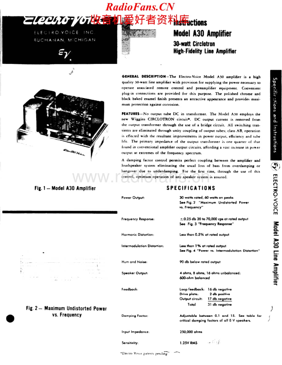ElectroVoice-A30-pwr-sch维修电路原理图.pdf_第1页