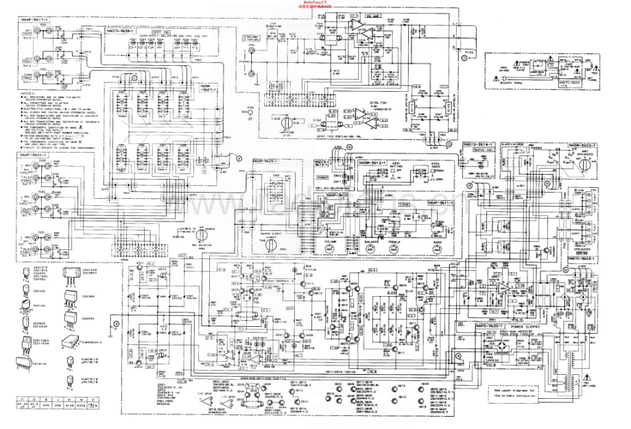 Onkyo-A8650-int-sm维修电路原理图.pdf_第1页