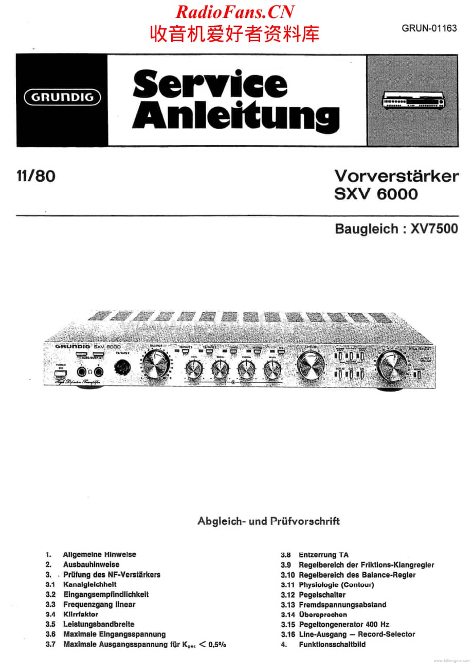 Grundig-SXV6000-pre-sm维修电路原理图.pdf_第1页