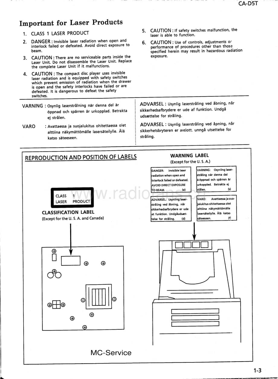 JVC-CAD5T-cs-sm维修电路原理图.pdf_第3页