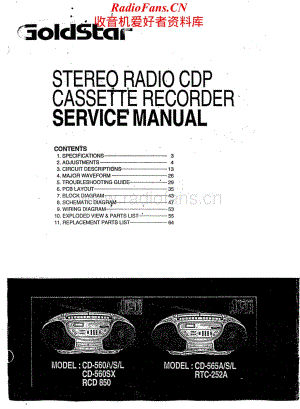 Goldstar-CD50-tape-sm维修电路原理图.pdf