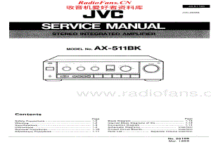 JVC-AX511BK-int-sm维修电路原理图.pdf