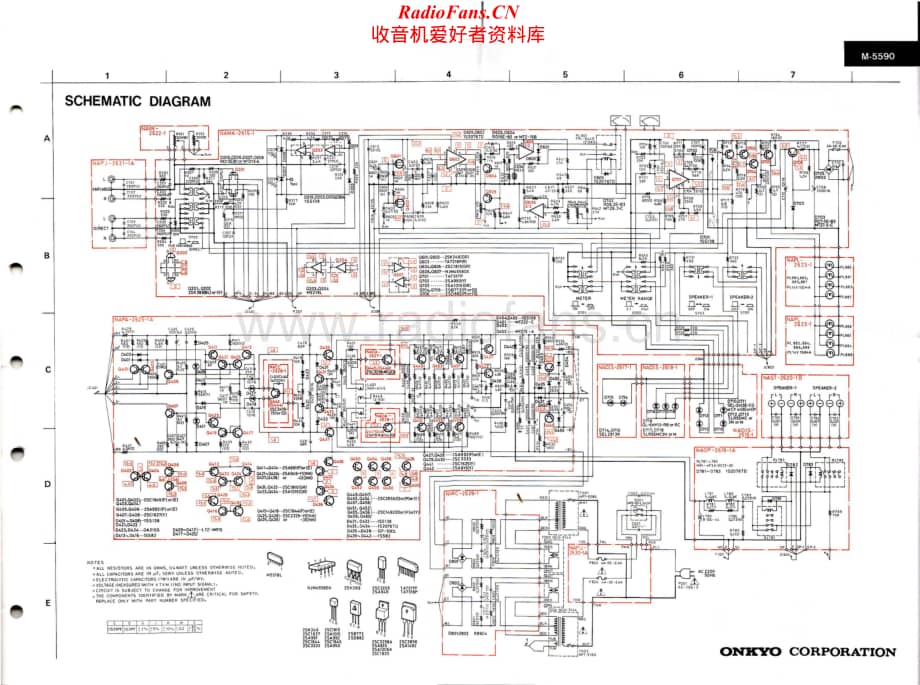 Onkyo-M5590-pwr-sch维修电路原理图.pdf_第1页
