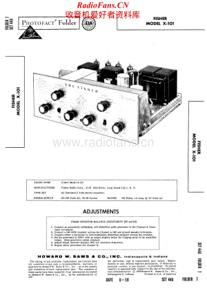 Fisher-X101ST-int-sch维修电路原理图.pdf