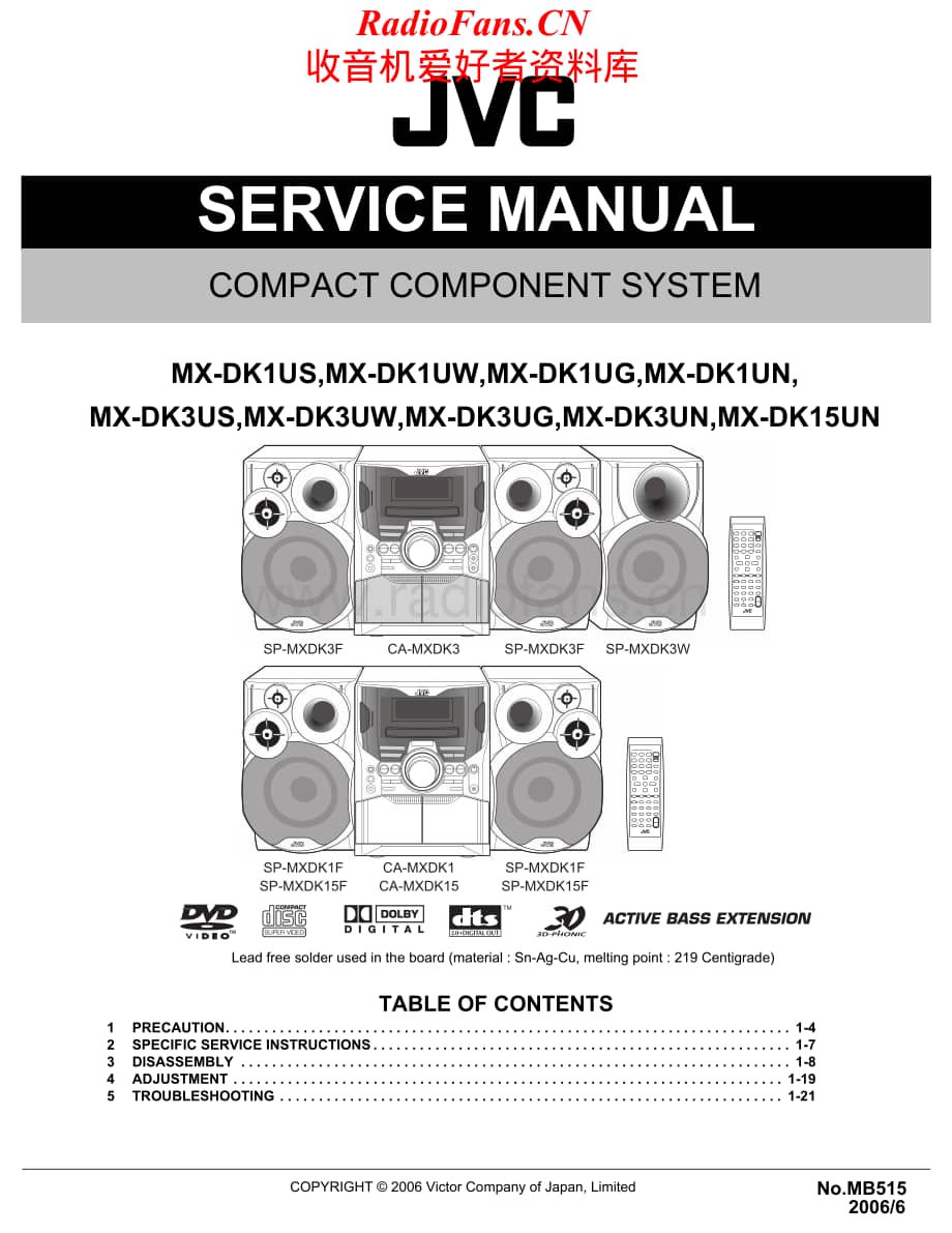 JVC-MXDK15-cs-sm维修电路原理图.pdf_第1页