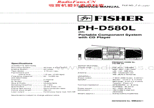Fisher-PHD580L-cd-sm维修电路原理图.pdf