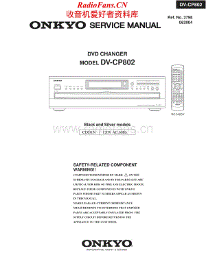 Onkyo-DVCP802-cd-sm维修电路原理图.pdf