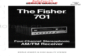 Fisher-701-rec-sm维修电路原理图.pdf