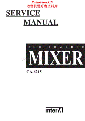 InterM-CA6215-mix-sm维修电路原理图.pdf