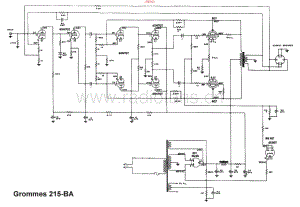 Grommes-215BA-pwr-sch维修电路原理图.pdf