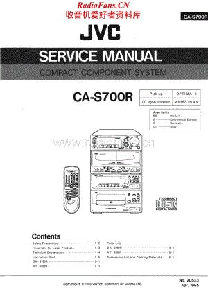 JVC-CAS700R-cs-sm维修电路原理图.pdf