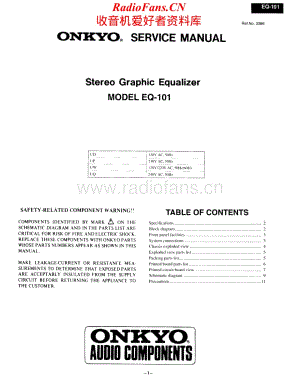 Onkyo-EQ101-eq-sm维修电路原理图.pdf