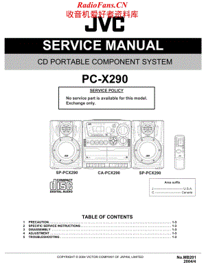 JVC-PCX290-cs-sm维修电路原理图.pdf