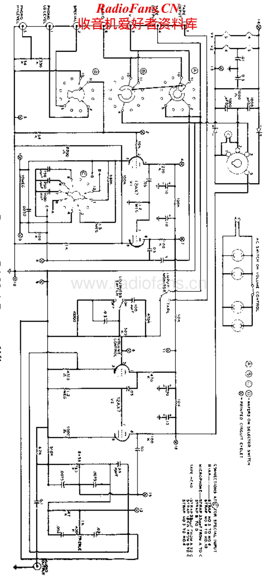 Dynaco-PAM1-pre-sch维修电路原理图.pdf_第1页
