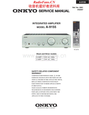 Onkyo-A9155-int-sm维修电路原理图.pdf