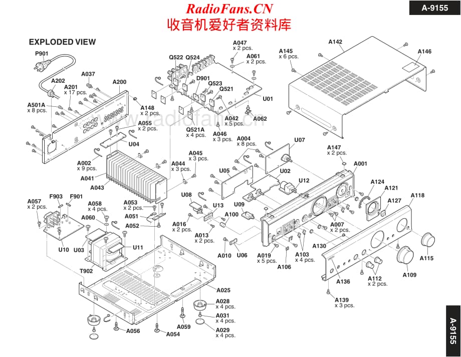 Onkyo-A9155-int-sm维修电路原理图.pdf_第2页