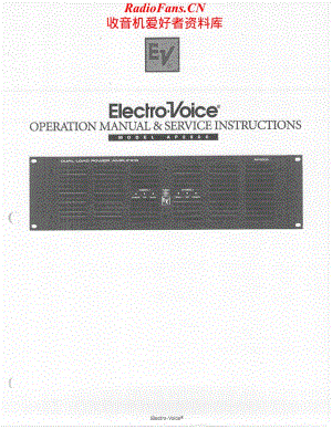 ElectroVoice-AP2800-pwr-sm维修电路原理图.pdf
