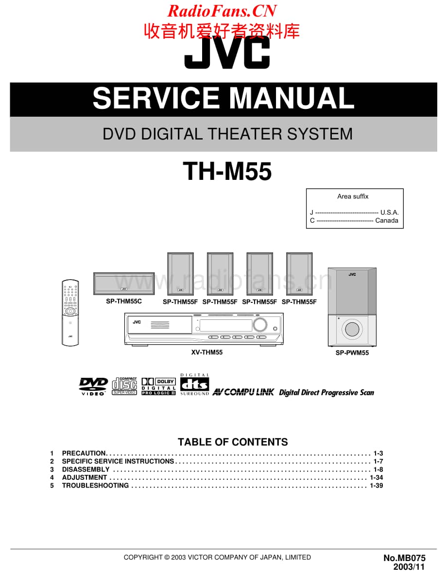 JVC-THM55-ddts-sch维修电路原理图.pdf_第1页