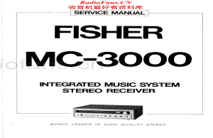 Fisher-MC3000-rec-sm维修电路原理图.pdf