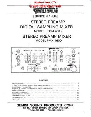 Gemini-PDM4012-mix-sm维修电路原理图.pdf