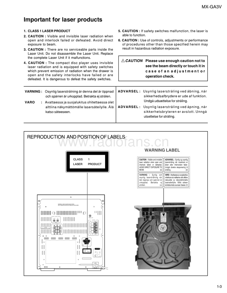 JVC-MXGA3V-cs-sm维修电路原理图.pdf_第3页