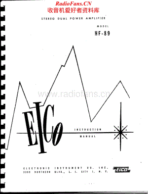 Eico-HF89-pwr-sm维修电路原理图.pdf