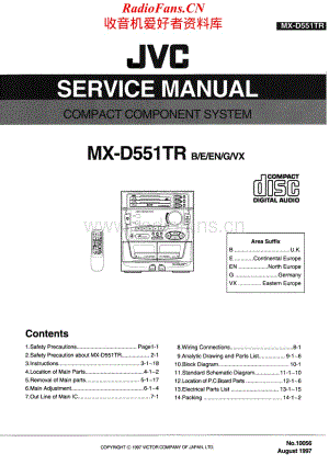 JVC-MXD551TR-cs-sm维修电路原理图.pdf