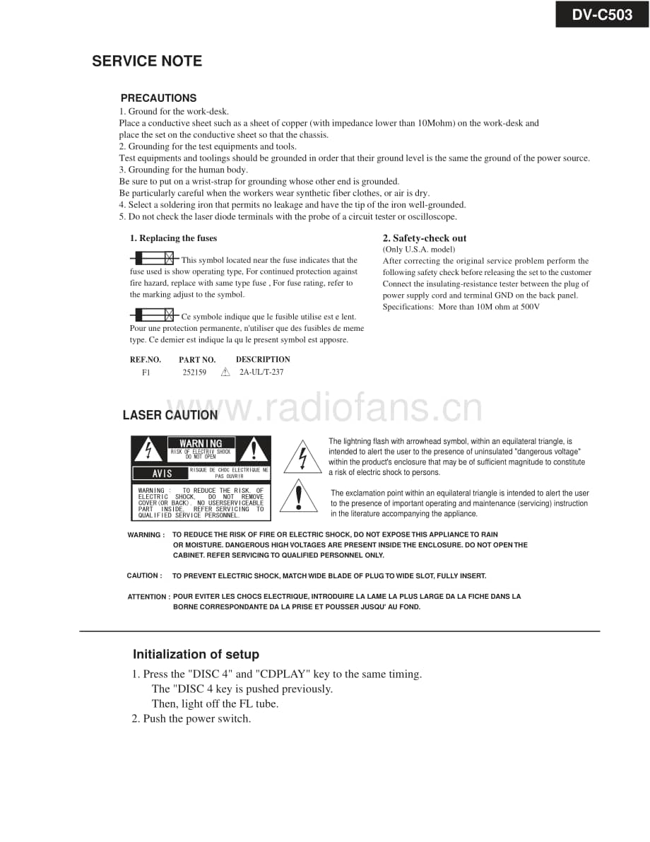 Onkyo-DVC503-cd-sm维修电路原理图.pdf_第3页