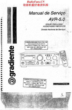 Gradiente-AVR5.0-rec-sm维修电路原理图.pdf