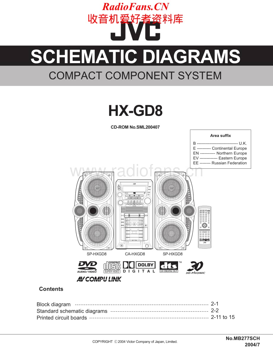 JVC-HXGD8-cs-sch维修电路原理图.pdf_第1页