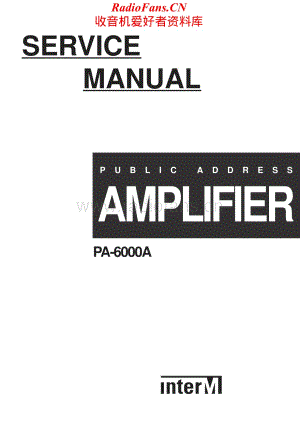 InterM-PA6000A-pa-sm维修电路原理图.pdf
