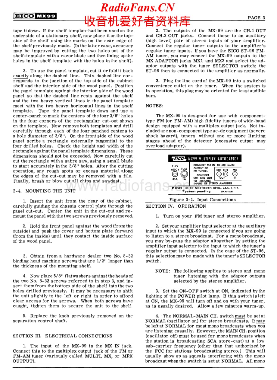 Eico-MX99-sm维修电路原理图.pdf_第3页