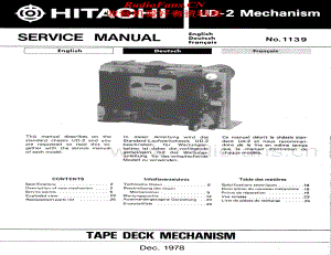 Hitachi-UD2-tape-sm维修电路原理图.pdf