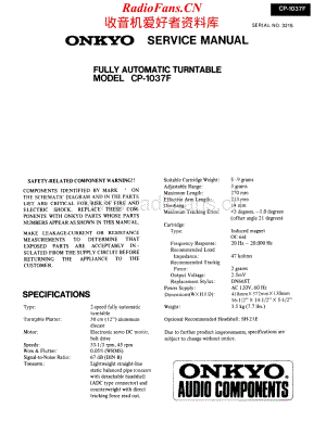 Onkyo-CP1037F-tt-sm维修电路原理图.pdf