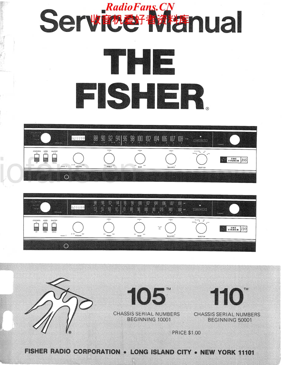 Fisher-105-tun-sm维修电路原理图.pdf_第1页