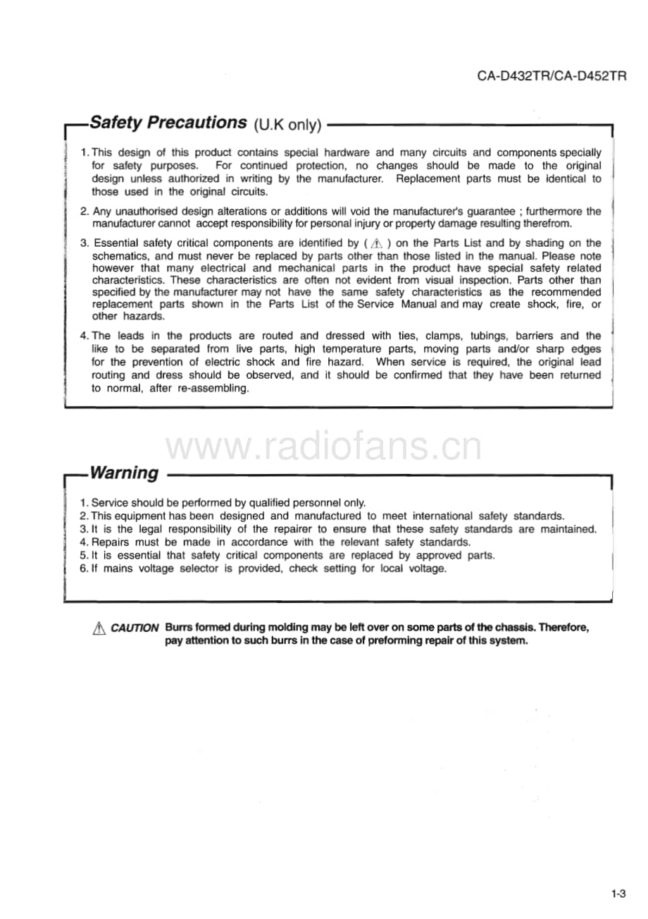 JVC-CAD452TR-cs-sm维修电路原理图.pdf_第3页