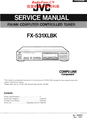 JVC-FX531XLBK-tun-sm维修电路原理图.pdf