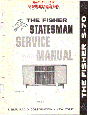 Fisher-StatesmanS70-mc-sm维修电路原理图.pdf