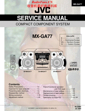 JVC-MXGA77-cs-sm维修电路原理图.pdf