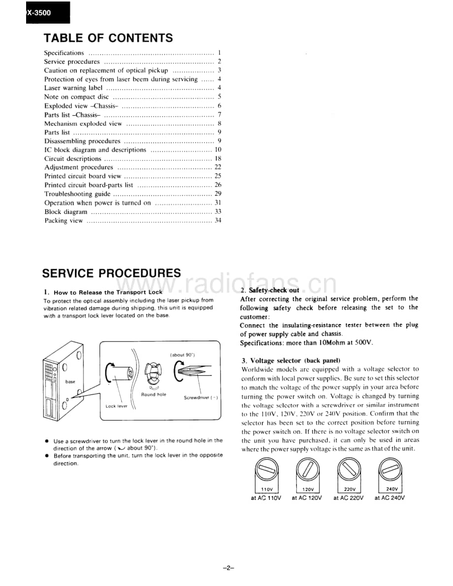 Onkyo-DX3500-cd-sm维修电路原理图.pdf_第3页