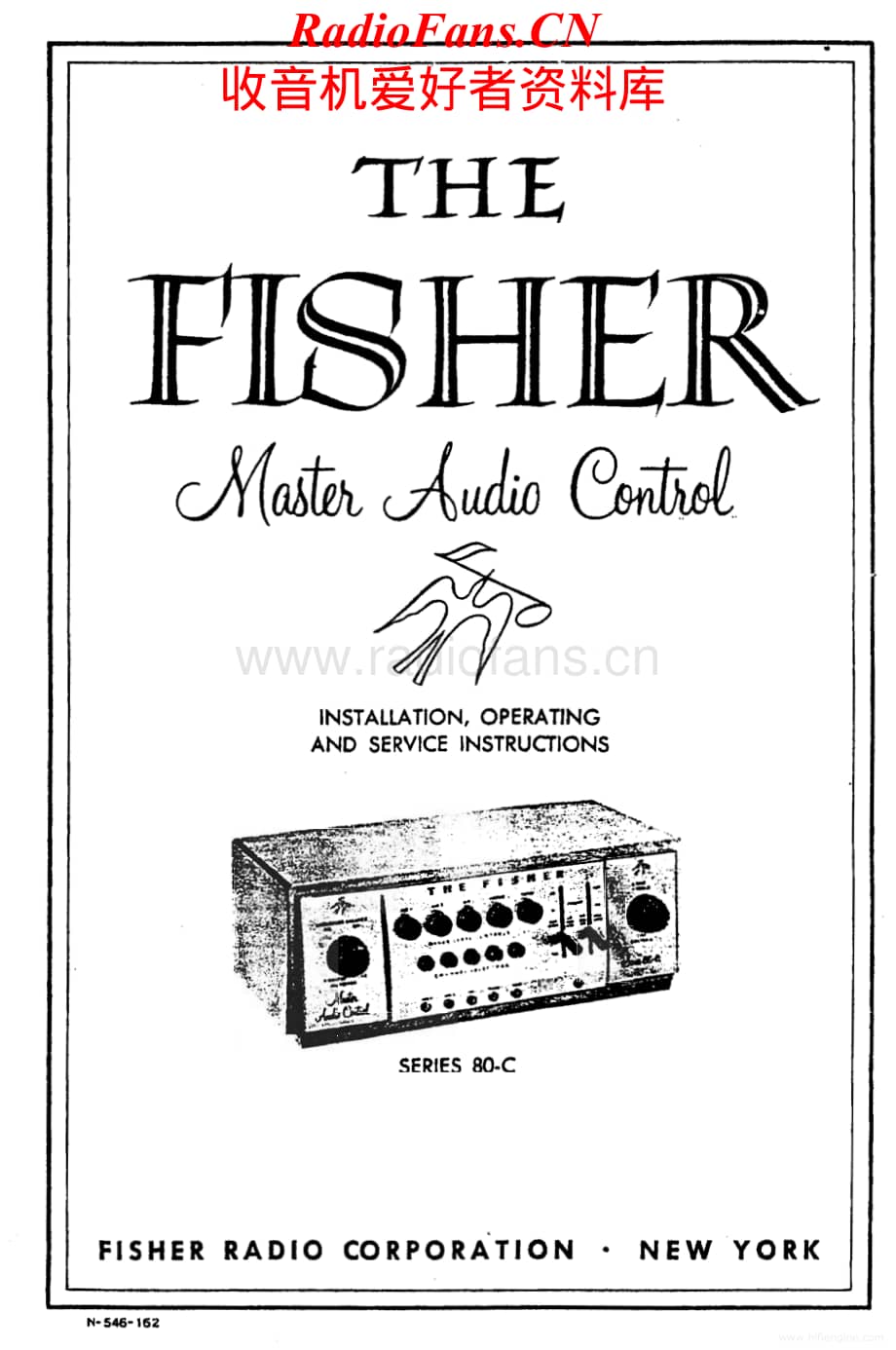 Fisher-80C-pre-si维修电路原理图.pdf_第1页