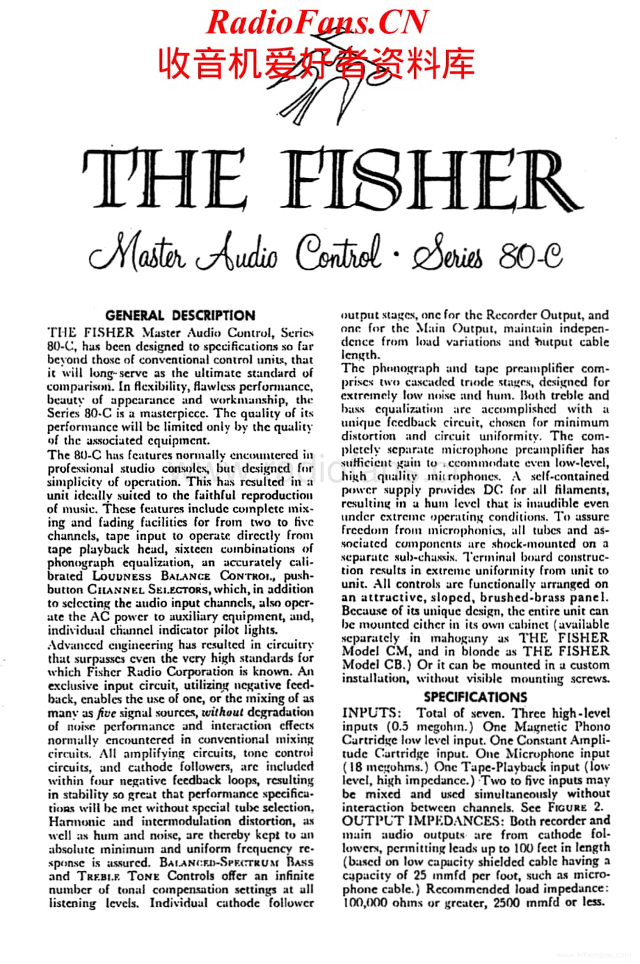 Fisher-80C-pre-si维修电路原理图.pdf_第2页