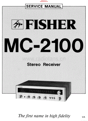 Fisher-MC2100-rec-sm维修电路原理图.pdf