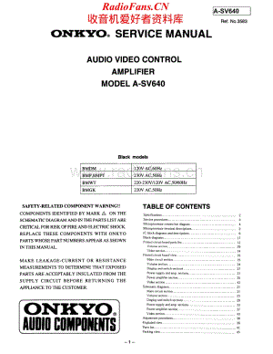 Onkyo-ASV640-avc-st维修电路原理图.pdf