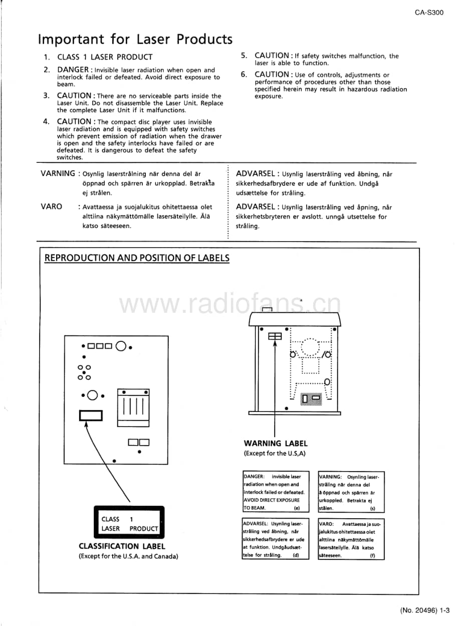 JVC-CAS300-cs-sm维修电路原理图.pdf_第3页