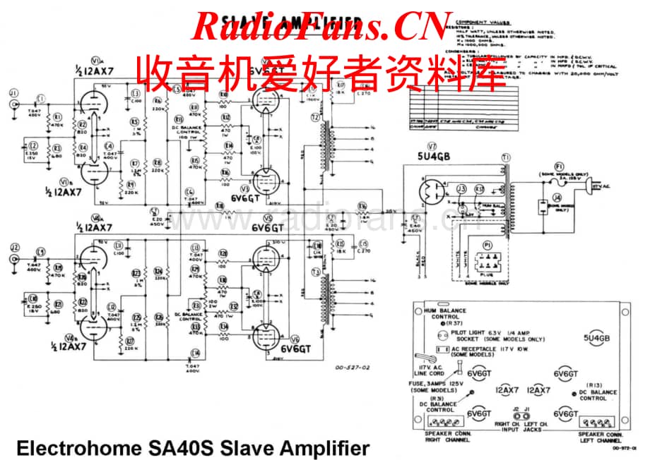 ElectroHarmonix-SA40S-pwr-sch维修电路原理图.pdf_第1页