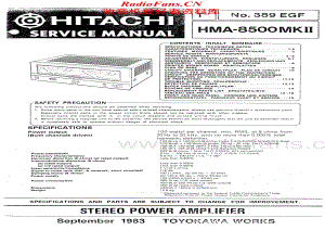 Hitachi-HMA8500MKII-pwr-sm维修电路原理图.pdf