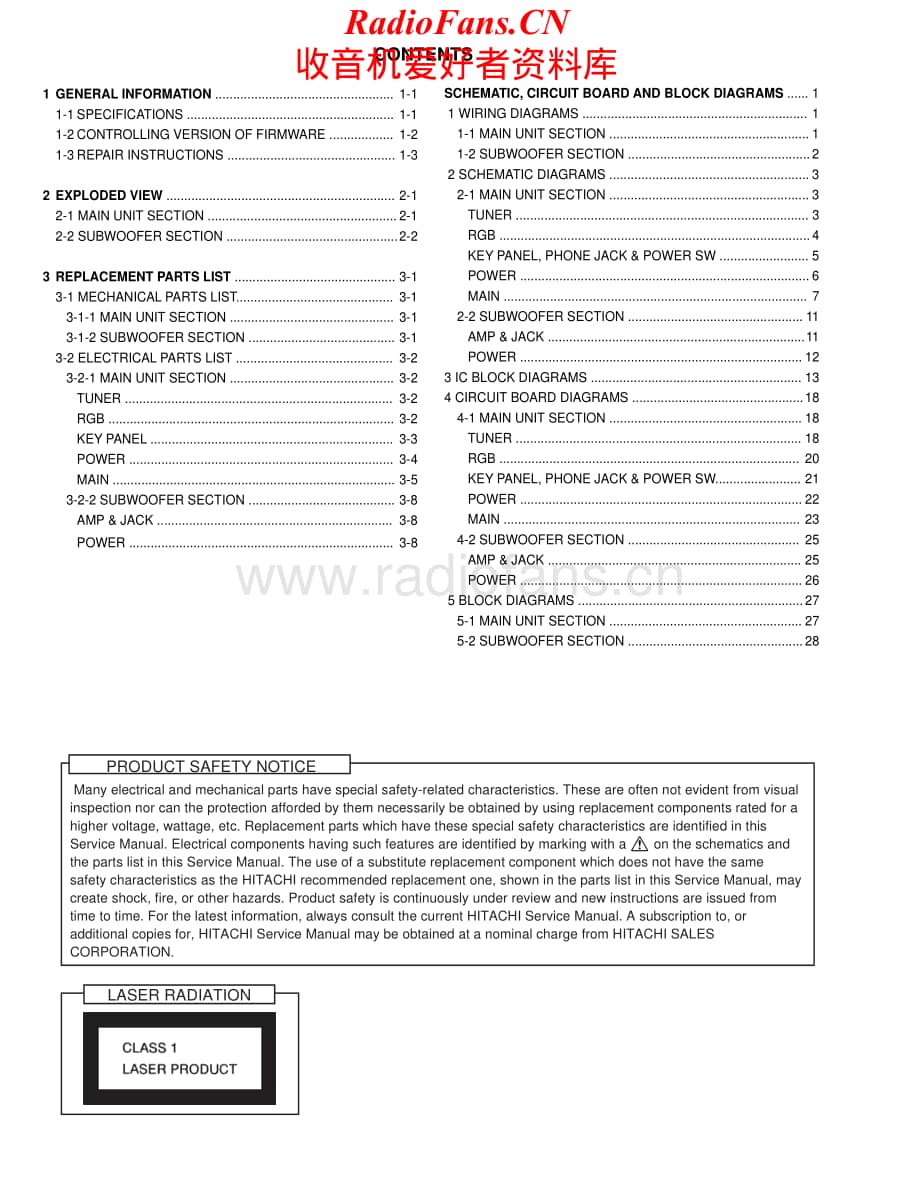 Hitachi-HTDK160-mc-sm维修电路原理图.pdf_第2页