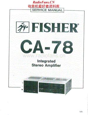 Fisher-CA78-int-sm维修电路原理图.pdf