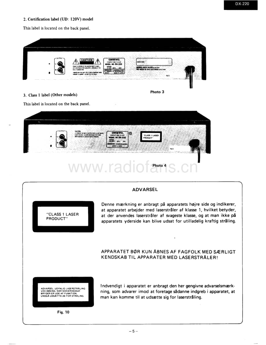 Onkyo-DX220-cd-sm维修电路原理图.pdf_第3页